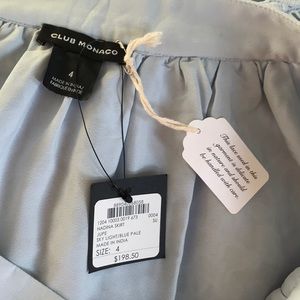 Club Monaco Skirts - Club Monaco skirt in light blue size 4 Club Monaco Skirts - Club Monaco skirt in light blue size 4